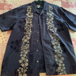 Quiksilver Hawaiian Shirt - Size Large